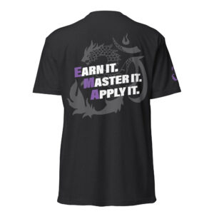 Earn It. Master It. Apply It - Next Level Unisex T-Shirt