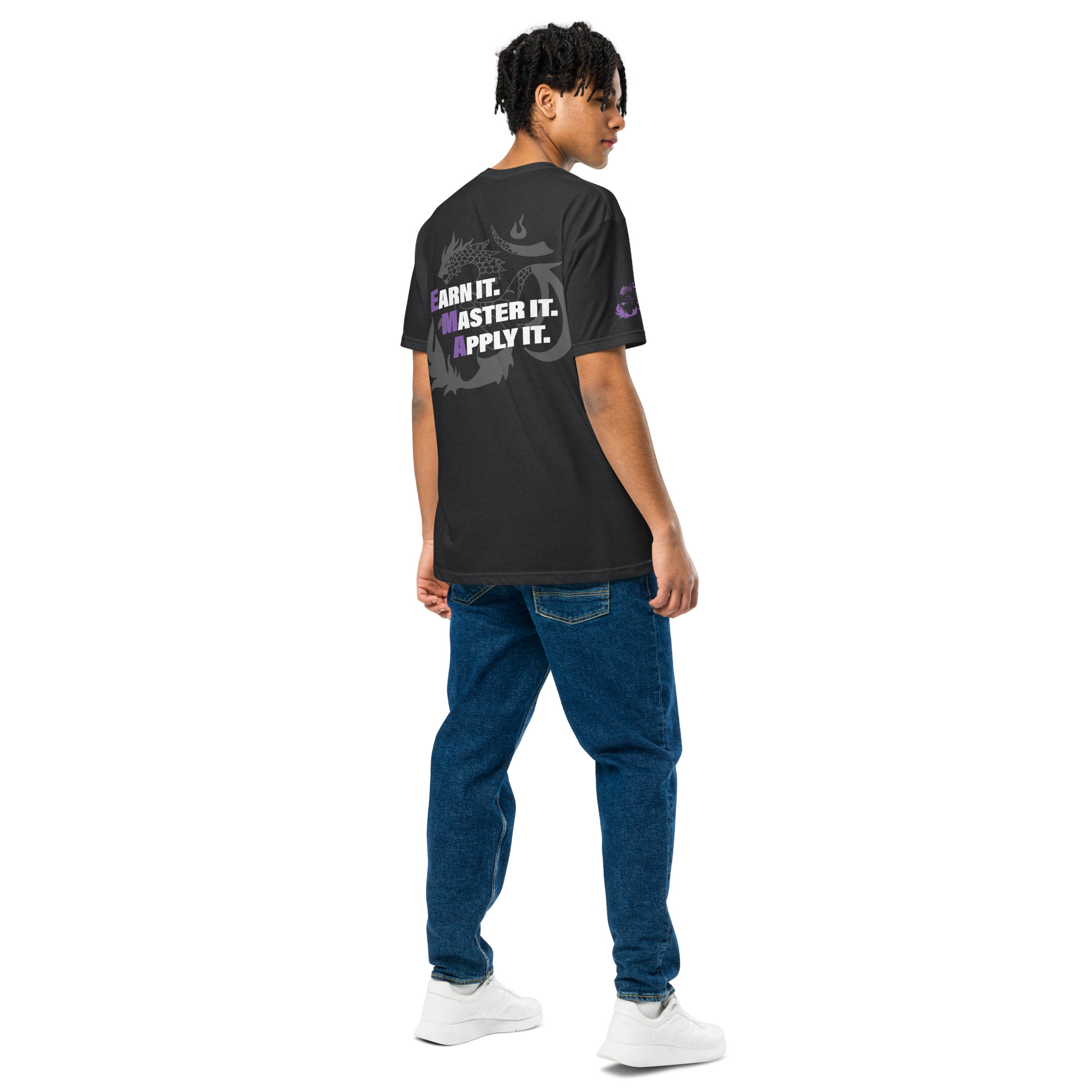 Earn It. Master It. Apply It - Next Level Unisex T-Shirt - Image 2