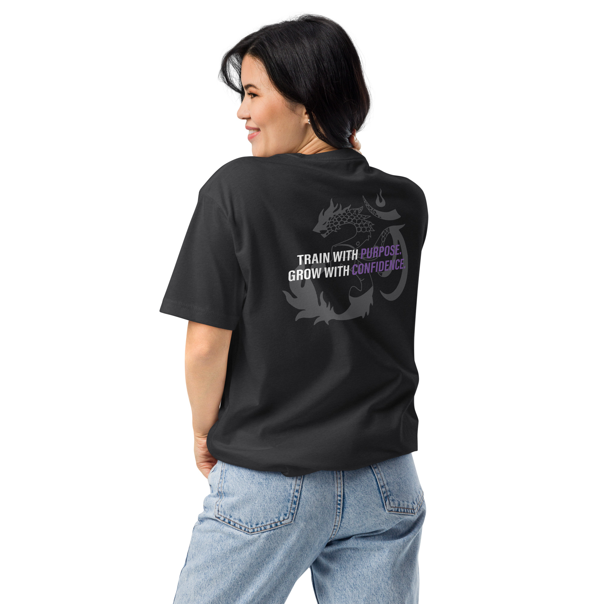Train With Purpose, Grow With Confidence - Next Level Unisex T-Shirt - Image 4