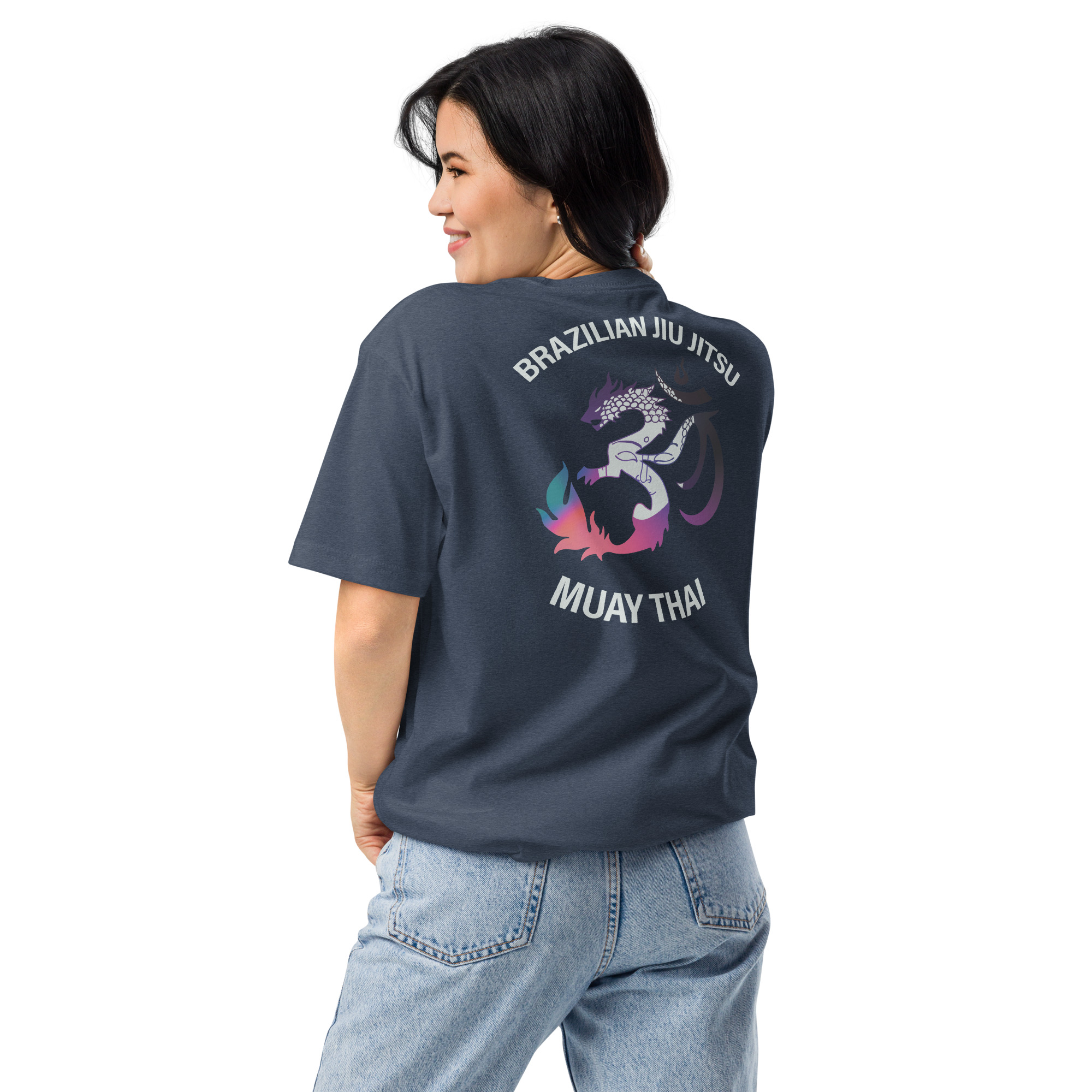 EMA BJJ & Muay Thai - Next Level Unisex T-Shirt (Dark) - Image 12