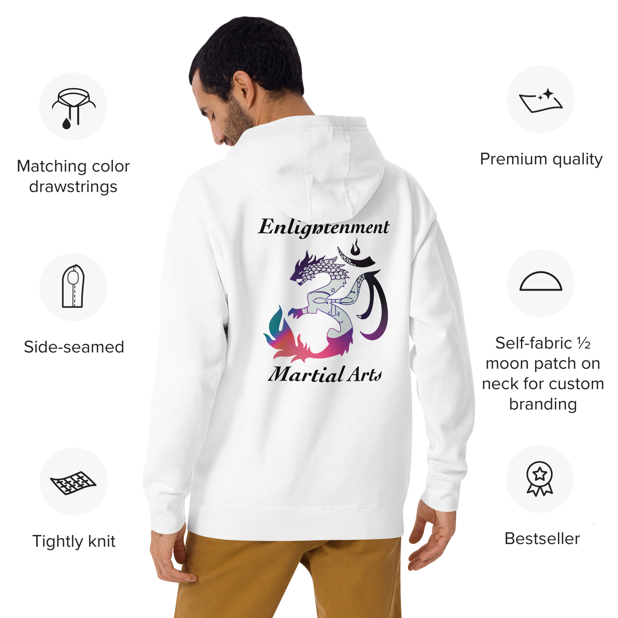 EMA Color Classic Unisex Hoodie (Light) - Image 18