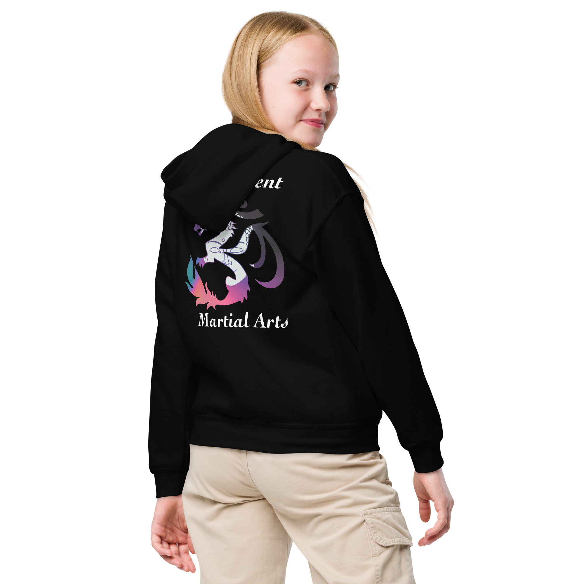 EMA Kids Color Classic Unisex Hoodie (Dark) - Image 9