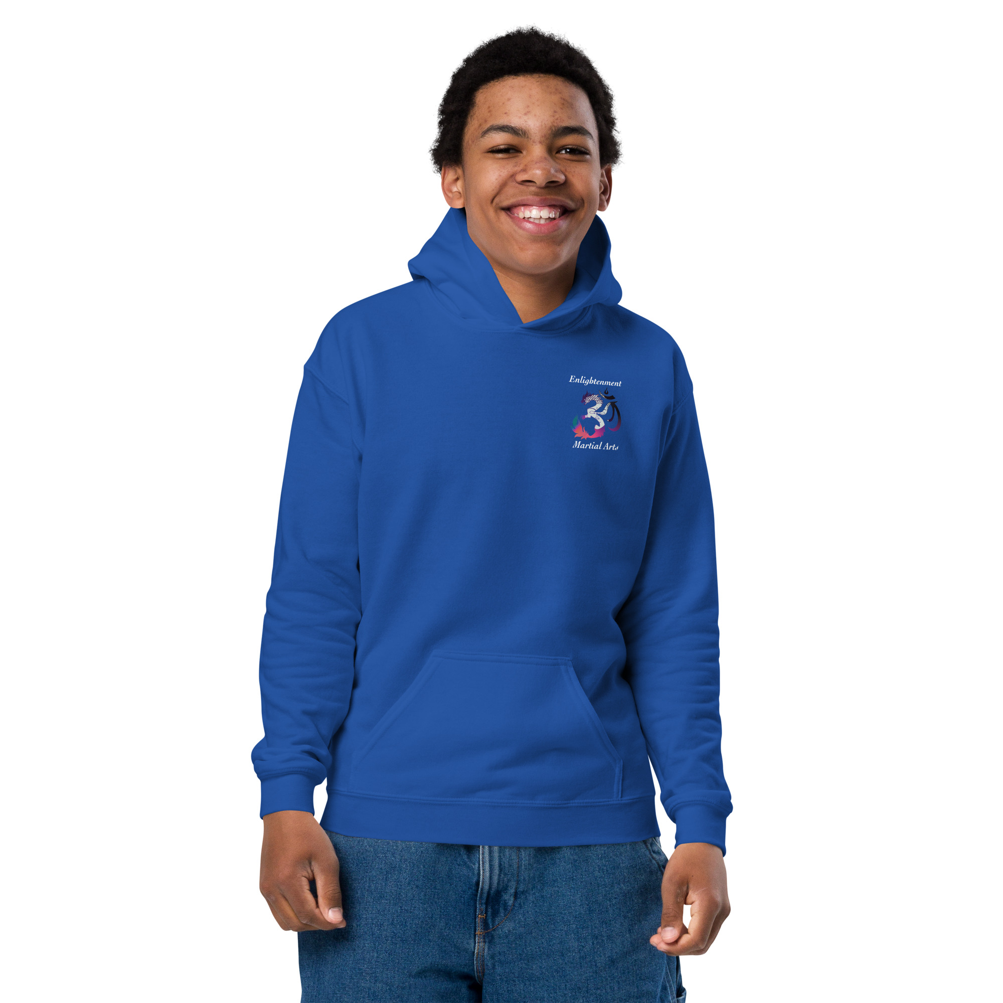 EMA Kids Color Classic Unisex Hoodie (Dark) - Image 10